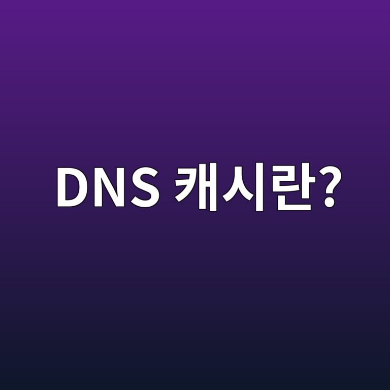 DNS 캐시란 무엇이며 왜 중요한가 1 dns ecba90ec8b9ceb9e80 1788146570
