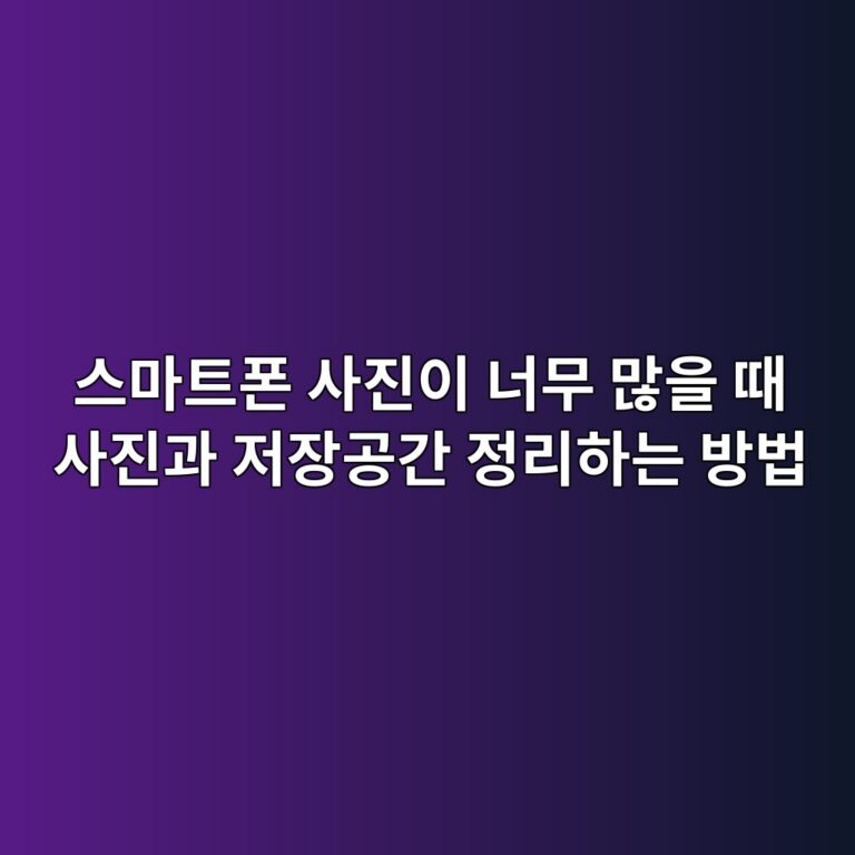 스마트폰 사진이 너무 많을 때 사진과 저장공간 정리하는 방법 3 ec8aa4eba788ed8ab8ed8fb0 ec82aceca784ec9db4 eb8488ebacb4 eba78eec9d84 eb958c ec82aceca784eab3bc eca080ec9ea5eab3b5eab084 eca095eba6ac 1789687012
