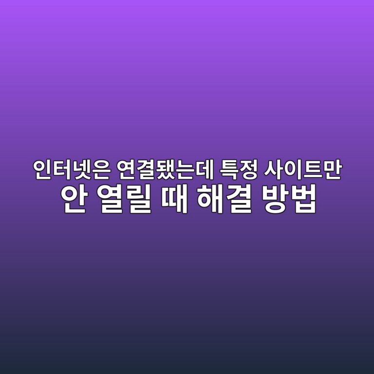 인터넷은 연결됐는데 특정 사이트만 안 열릴 때 해결 방법 6 ec9db8ed84b0eb84b7ec9d80 ec97b0eab2b0eb9090eb8a94eb8db0 ed8ab9eca095 ec82acec9db4ed8ab8eba78c ec9588 ec97b4eba6b4 eb958c ed95b4eab2b0 1789948587