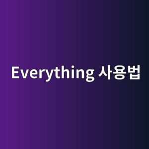 Everything 사용법: 윈도우에서 파일을 빠르게 찾는 방법과 검색 활용 팁 4 everything ec82acec9aa9ebb295 1789769080